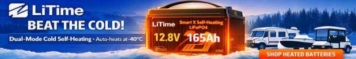 LiTime Heated Battery Banner