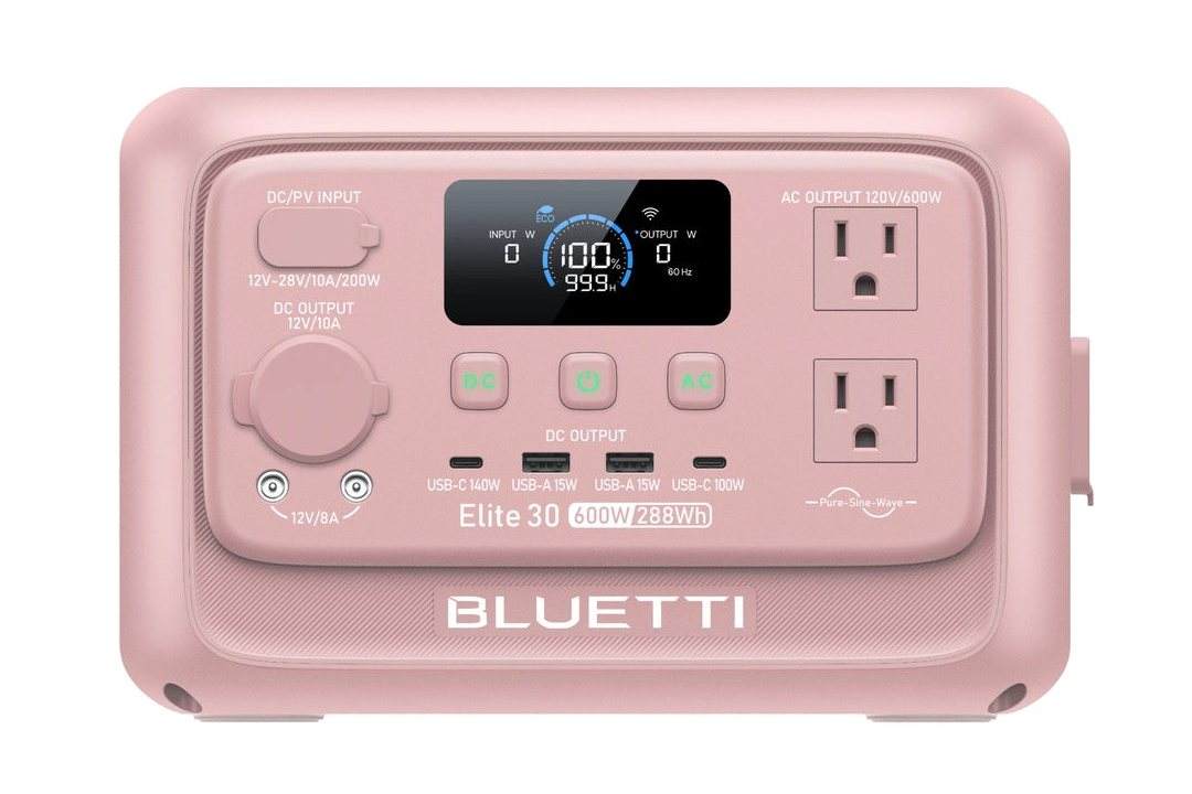Bluetti Elite 30 Pink